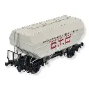 Wagon céréalier CTC UNAC gris - REE MODELES WB725 SNCF HO 1/87 - EP III