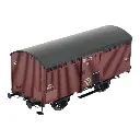Wagon primeur 10T rouge sideros - REE MODELES WB758 - PLM - HO 1/87 - EP II