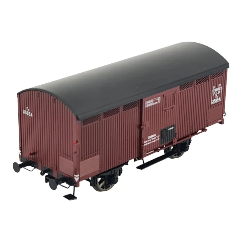 Wagon primeur 10T rouge sideros REE MODELES WB760 - PLM - HO 1/87 - EP II