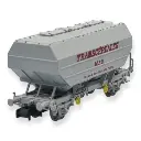 Wagon céréalier - REE Modèles NW312 - N 1/160 - SNCF - EP IV