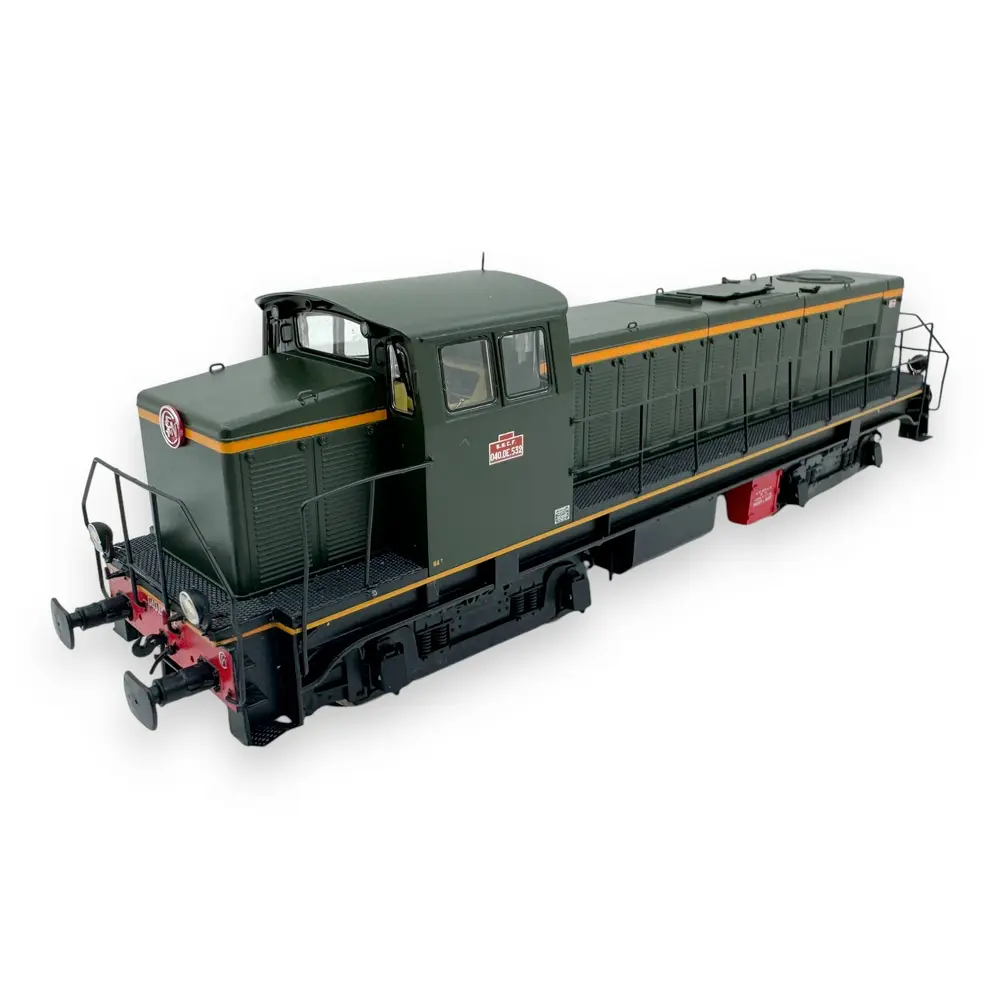 Locomotive Diesel 040 DE 532 - Ree Modèles JM-007S - HO 1/87 - SNCF - Ep III - Digital sound - 2R