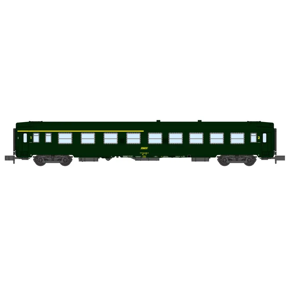 Voiture voyageurs UIC A4B5 - REE Modèles NW257 - N 1/160 - SNCF - EP IV