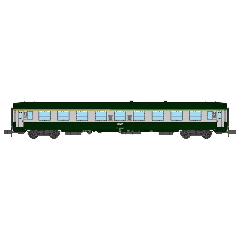 Voiture voyageurs UIC A4B5 ex-A9 - REE Modèles NW264 - N 1/160 - SNCF - EP V
