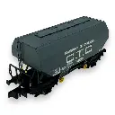 Wagon céréalier “CTC COTRAM” - Ree Modèles NW-314 - N 1/160 - SNCF - Ep III - 2R