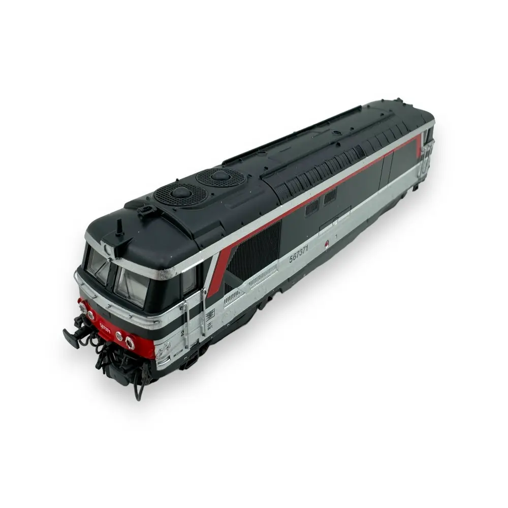 Locomotive diesel BB 67371 - Ree Modèles NW-326 - N 1/160 - SNCF - Ep V/VI - Analogique - 2R