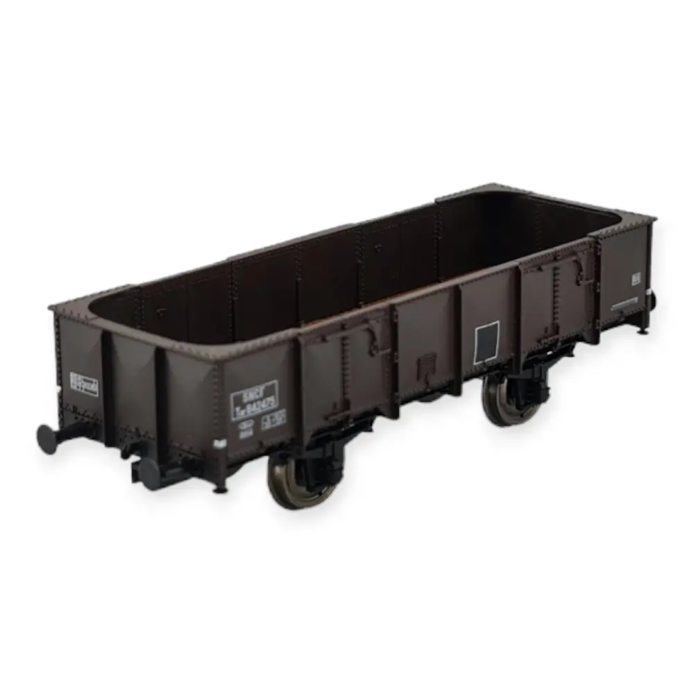 Wagon tombereau 4 portes ex-PLM, SNCF, REE Modèles WB-820, HO 1/87e