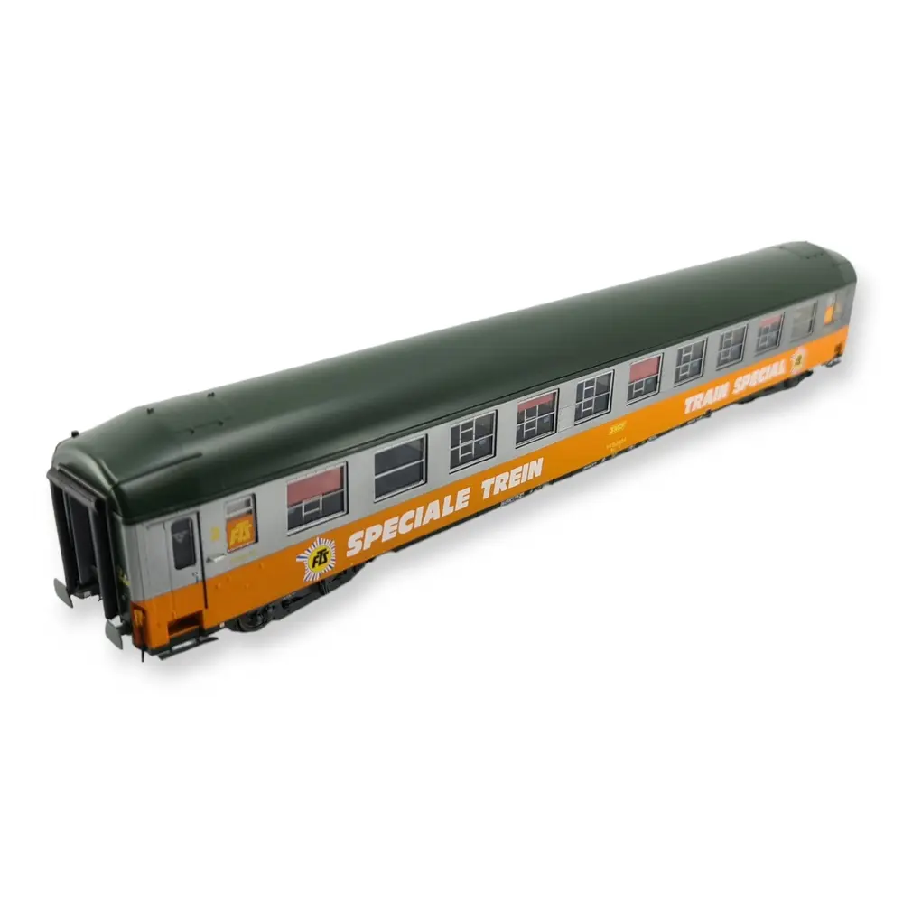Voiture couchette UIC B9c9x "Train Spécial FTS" - Ree Modèles VB-480 - HO 1/87 - SNCF - Ep IV - 2R