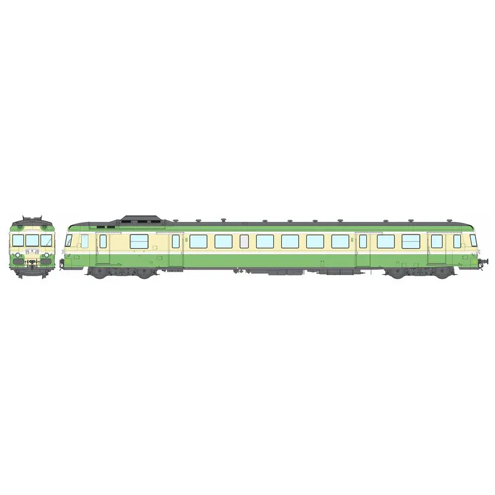 Autorail Diesel X 2899 - REE MODÈLES MB-228 S - HO 1/87 - SNCF - EP III - Digital Sound - DCC