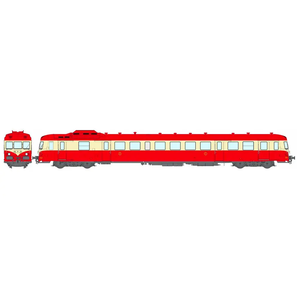 Autorail Diesel X 2900 - REE MODÈLES MB-231 SAC - HO 1/87 - SNCF - EP IV - Digital Sound - AC