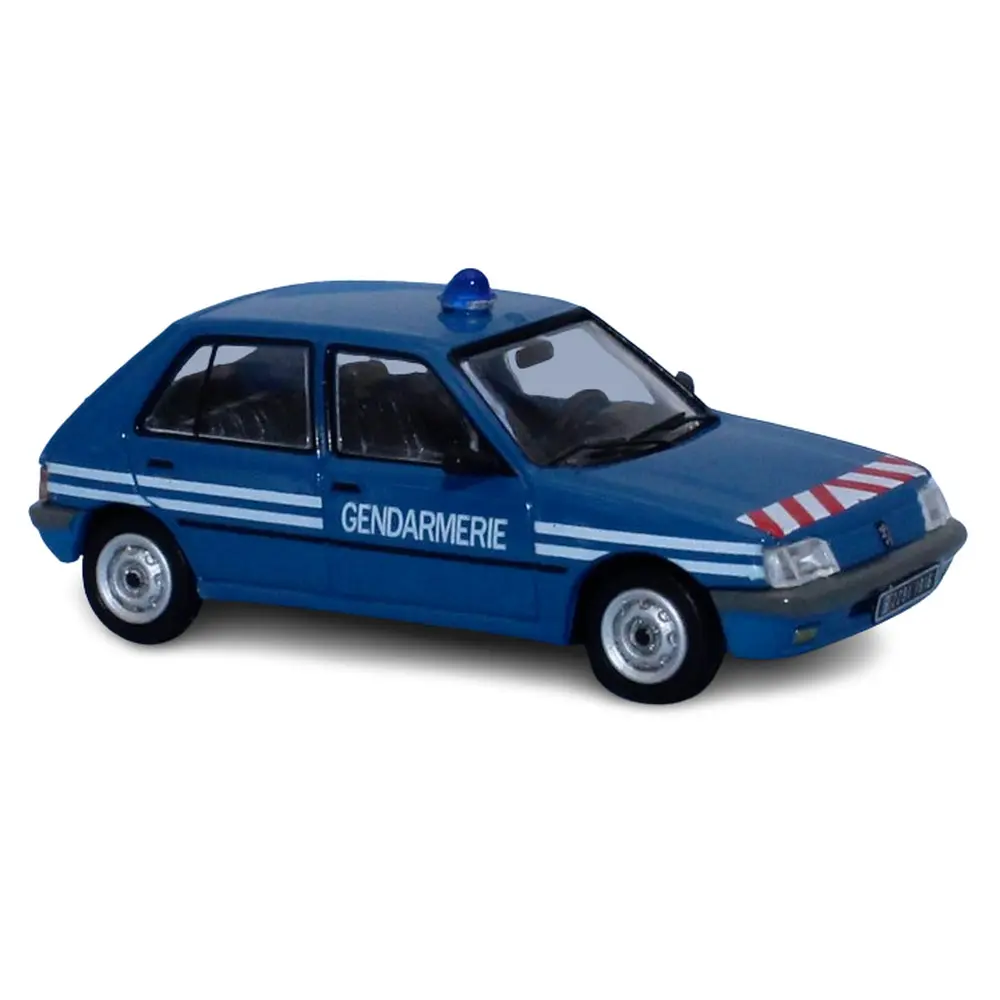 Voiture Peugeot 205 GE - REE MODELES CB153 - HO 1/87 - GENDARMERIE