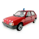 Voiture Peugeot 205 GE Pompier 18 - Ree Modèles CB-154 - HO 1/87