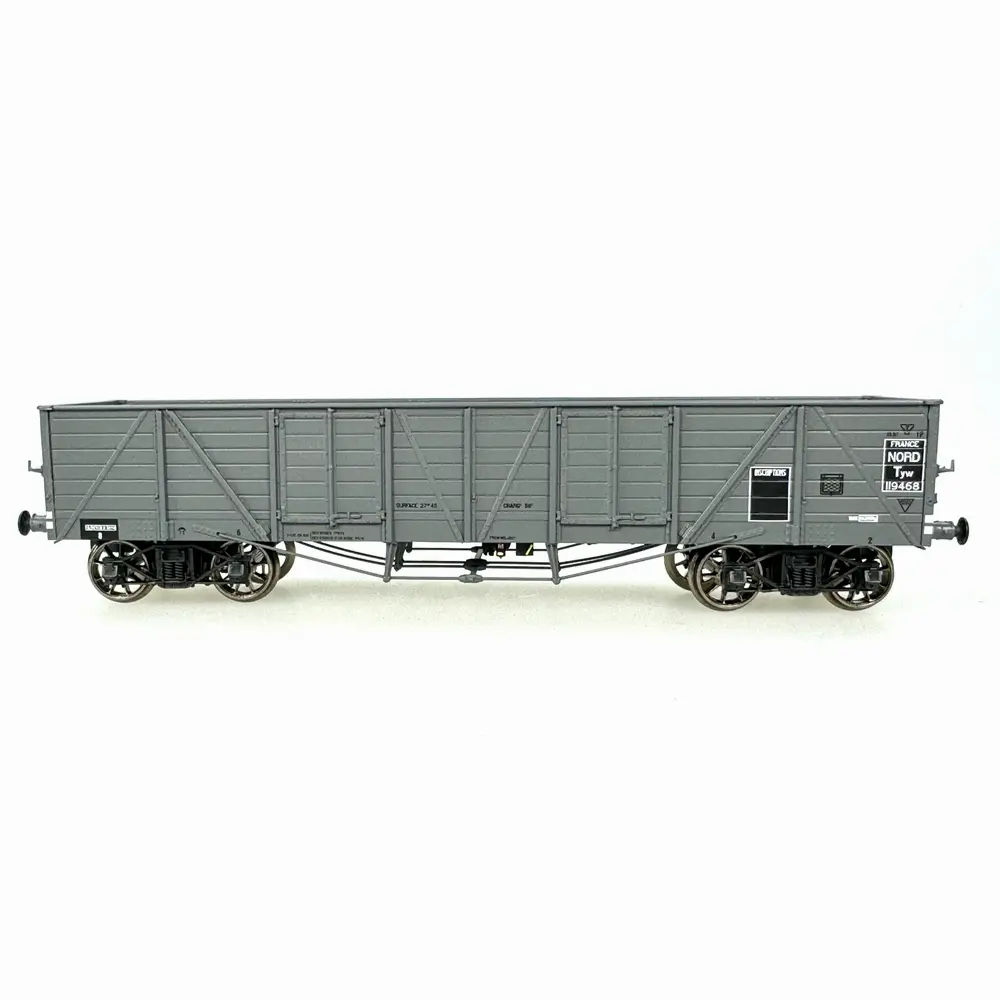 Wagon TP tombereau Nord - Ree Modèles WB-850 - HO 1/87 - SNCF - Ep II - 2R