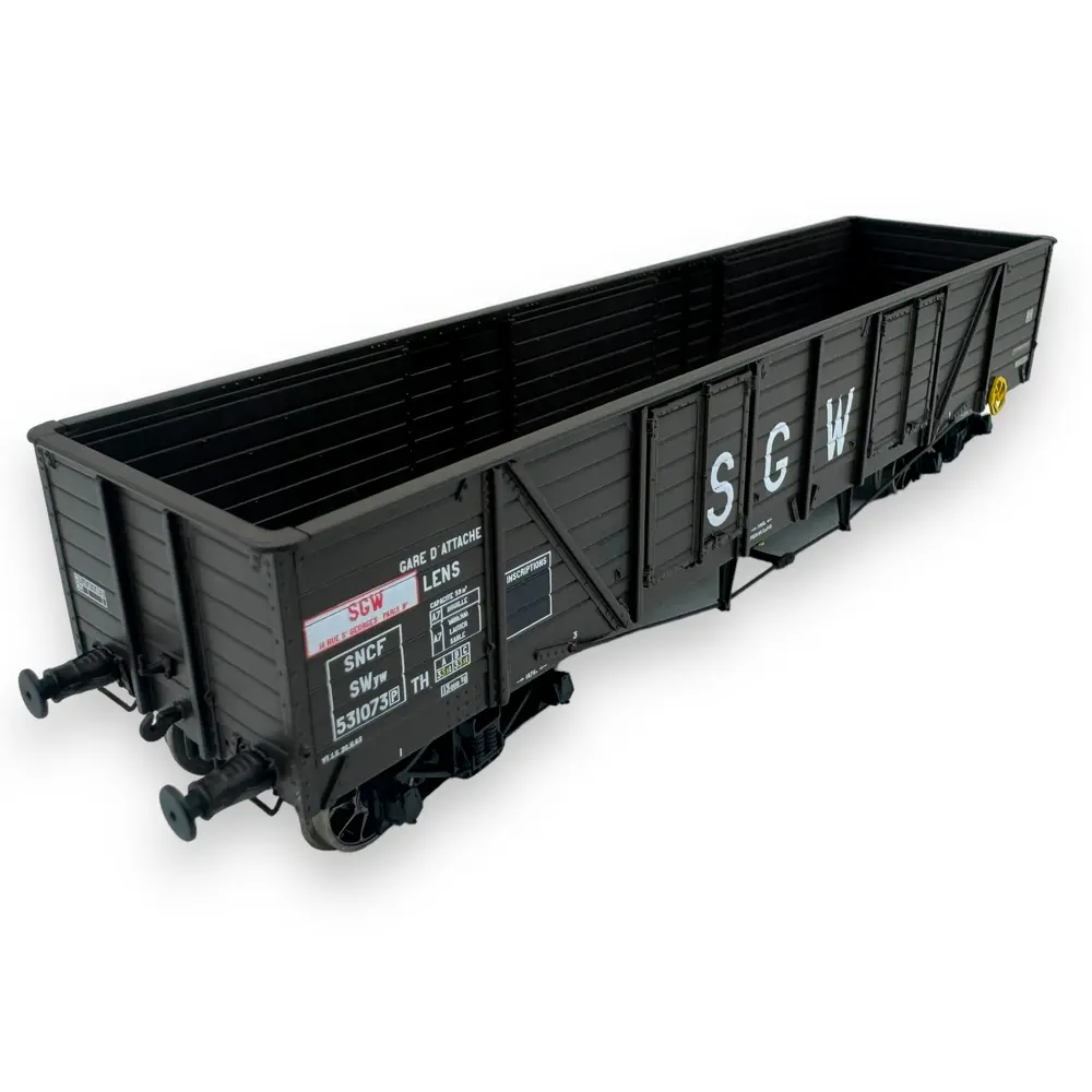 Wagon tombereau TP SGW - Ree Modèles WB853 - HO 1/87 - SNCF - Ep III - 2R