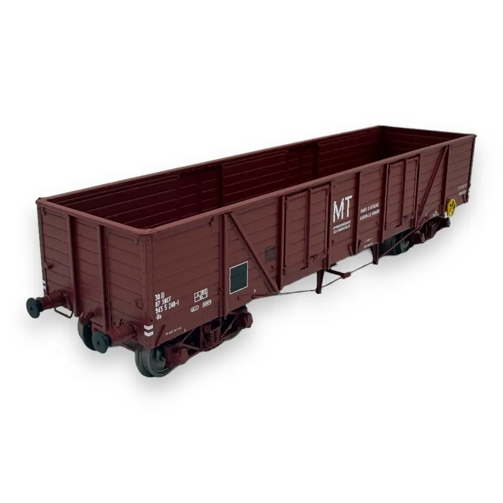 Wagon TP Tombereau MT - REE MODELES WB858 - HO : 1/87 - SNCF - EP. IV - 2R