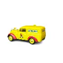 Voiture Renault JUVAQUATRE Fourgon Tôlé "BANANIA" - REE MODELES RECB171 - HO 1/87