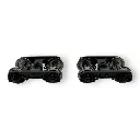 Set de deux bogies Y23 A - 4 boites SKF - Noir - REE Modèles XB102B01