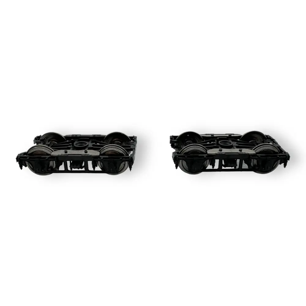 Set de deux bogies type wagon lit - Noir - REE Modèles XB110D01