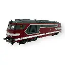 Locomotive diesel BB 67613 Capitole CMR - Ree Modèles MB243SAC - HO 1/87 - SNCF - Ep VI - Digital sound fumigène - 3R