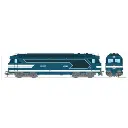 Locomotive diesel BB 67561 - Ree Modèles MB249 - HO 1/87 - SNCF - Ep V - Analogique - 2R