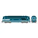 Locomotive diesel BB 67561 - Ree Modèles MB249SAC - HO 1/87 - SNCF - Ep V - Digital sound fumigène - 3R