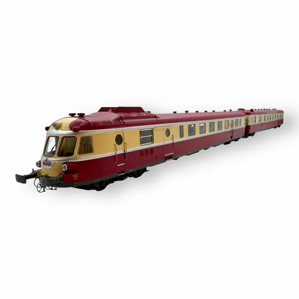 Autorail diesel RGP 1 X-2774 - Ree Modèles MB257 - HO 1/87 - SNCF/TEE - Ep III/IV - Analogique - 2R