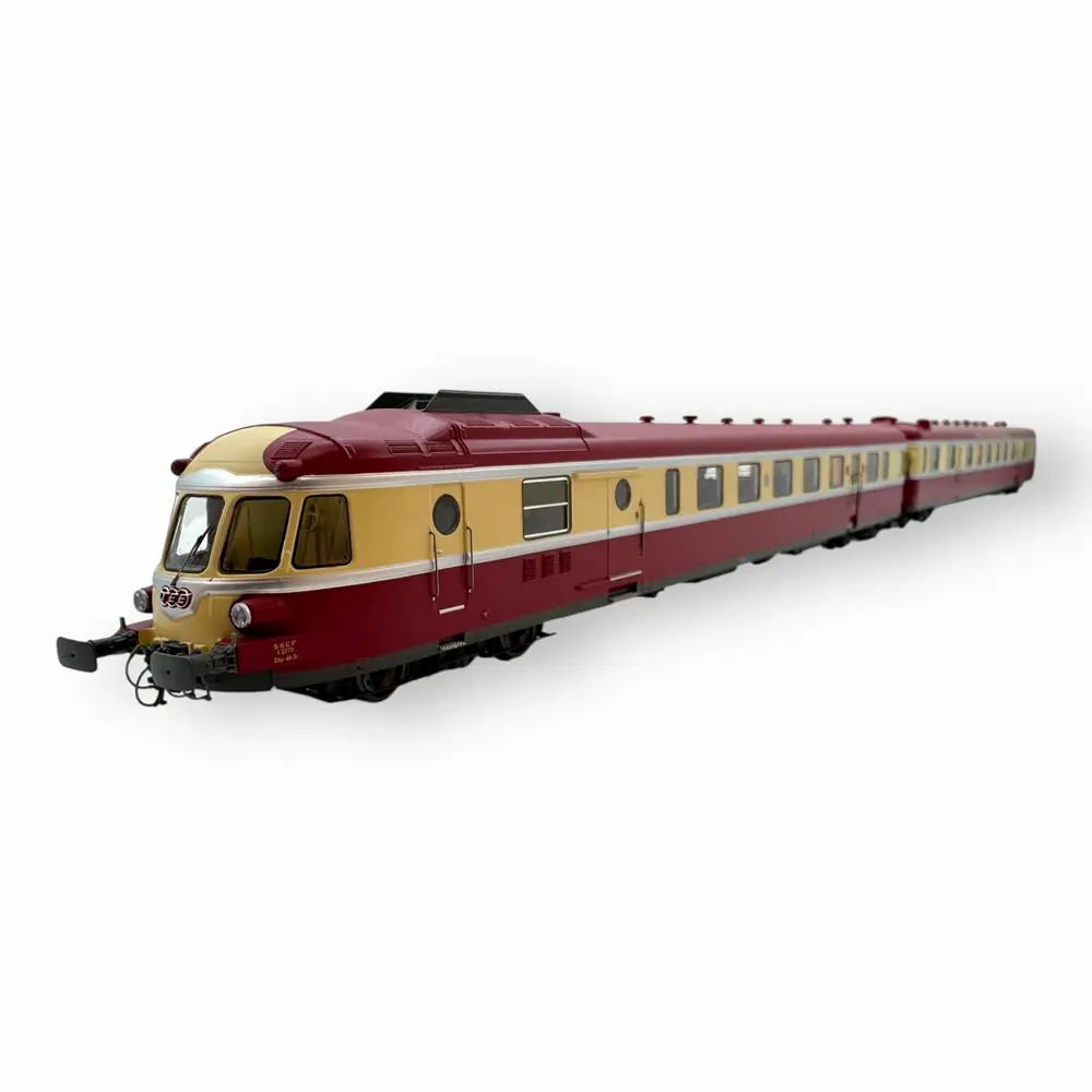 Autorail diesel RGP 1 X-2779 - Ree Modèles MB258 - HO 1/87 - SNCF/TEE - Ep III/IV - Analogique - 2R