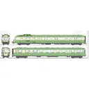 Autorail diesel RGP 1 X-2728 - Ree Modèles MB259 - HO 1/87 - SNCF/TEE - Ep III/IV - Analogique - 2R