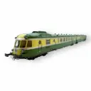 Autorail diesel RGP 1 X-2737 - Ree Modèles MB260 - HO 1/87 - SNCF/TEE - Ep III/IV - Analogique - 2R