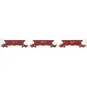 Set de 3 wagons trémies ex type 1 et type 2 « Arbel-Fer » - Ree Modèles WB859 - HO 1/87 - SNCF - Ep IV - 2R