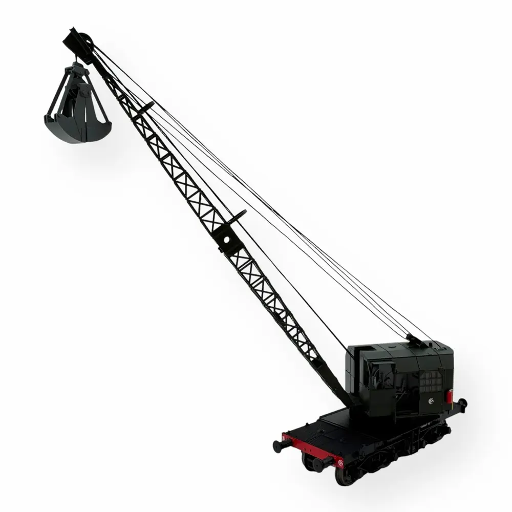 Grue Bondy sur bogie région Ouest - Ree Modèles WB794 - HO 1/87 - SNCF - 2R