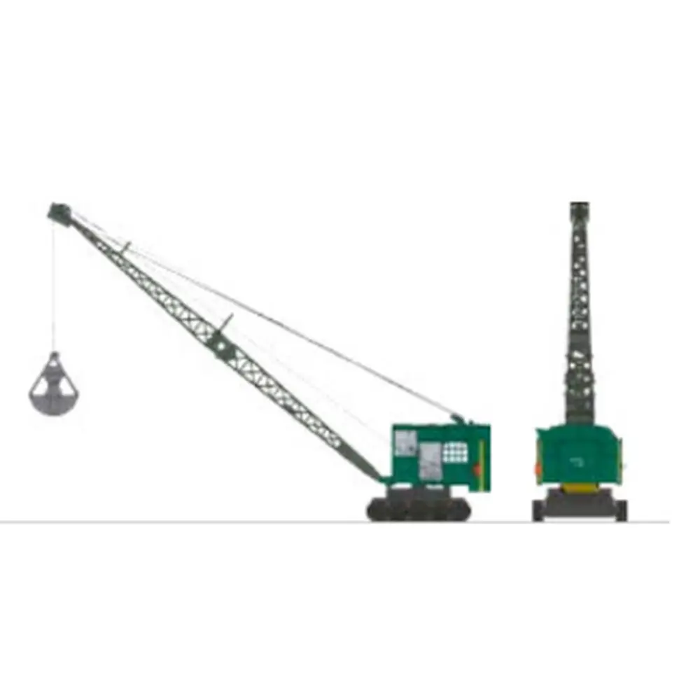 Grue Bondy sur chenille G.3C n°13 de Nogent - Ree Modèles CB158 - HO 1/87