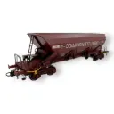 Wagon trémie ex type 1 « Denain Nord-Est Longwy » - Ree Modèles WB864 - HO 1/87 - SNCF - Ep IV - 2R