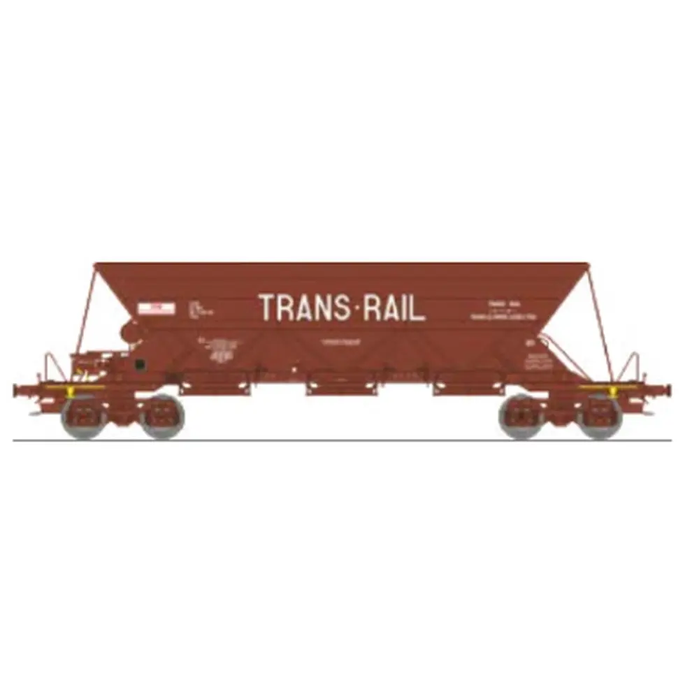 Wagon trémie ex type 1 « TRANS-RAIL » - Ree Modèles WB865 - HO 1/87 - SNCF - Ep IV - 2R