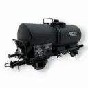 Wagon citerne pétrole SGHP - Ree Modèles WB867 - HO 1/87 - SNCF - Ep III - 2R