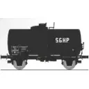 Wagon citerne pétrole SGHP - Ree Modèles WB867 - HO 1/87 - SNCF - Ep III - 2R