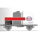 Wagon citerne pétrole ESSO - Ree Modèles WB877 - HO 1/87 - SNCF - Ep IV - 2R