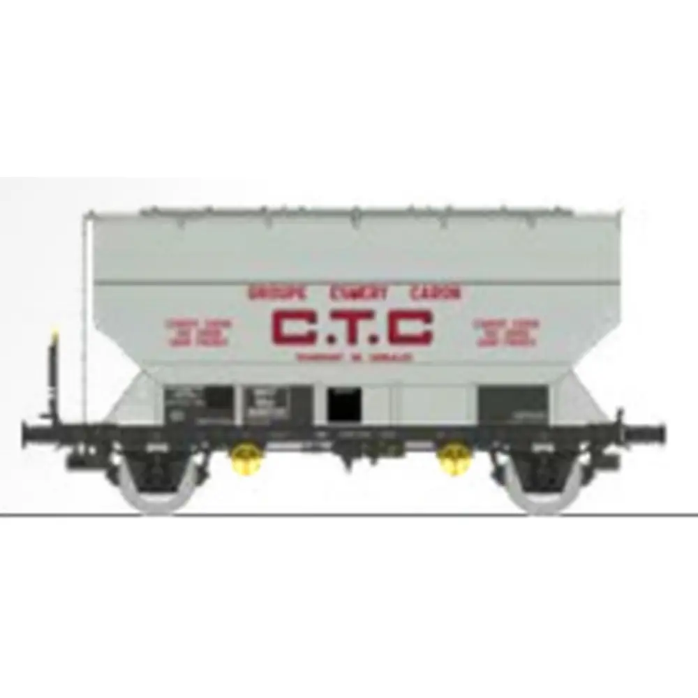 Wagon céréalier FAUVET-GIREL « CTC » - Ree Modèles WB879 - HO 1/87 - SNCF - Ep III - 2R