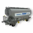 Wagon céréalier FAUVET-GIREL « MINOTERIE CLECHET ANNECY » - Ree Modèles WB888 - HO 1/87 - SNCF - Ep III - 2R