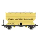 Wagon céréalier FAUVET-GIREL « GRANDES MINOTERIES DIJONNAISES » - Ree Modèles WB891 - HO 1/87 - SNCF - Ep IV/V - 2R