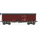 Wagon tp couvert pour primeurs 4 portes - Ree Modèles WB906 - HO 1/87 - PLM - Ep II - 2R