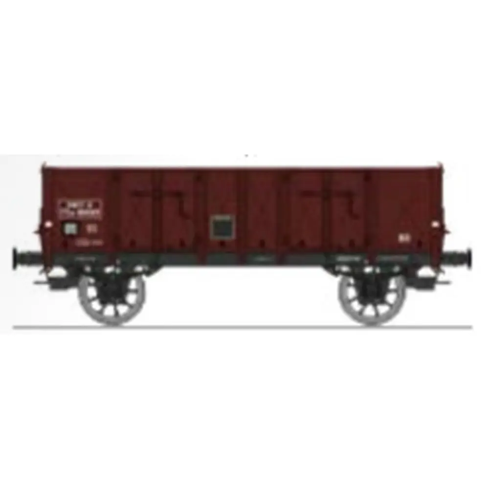 Wagon tombereau Ludwigshafen caisse métallique N°165 023 - Ree Modèles WB917 - HO 1/87 - SNCF - Ep III - 2R