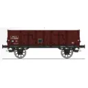 Wagon tombereau Ludwigshafen caisse métallique N°165 023 - Ree Modèles WB917 - HO 1/87 - SNCF - Ep III - 2R