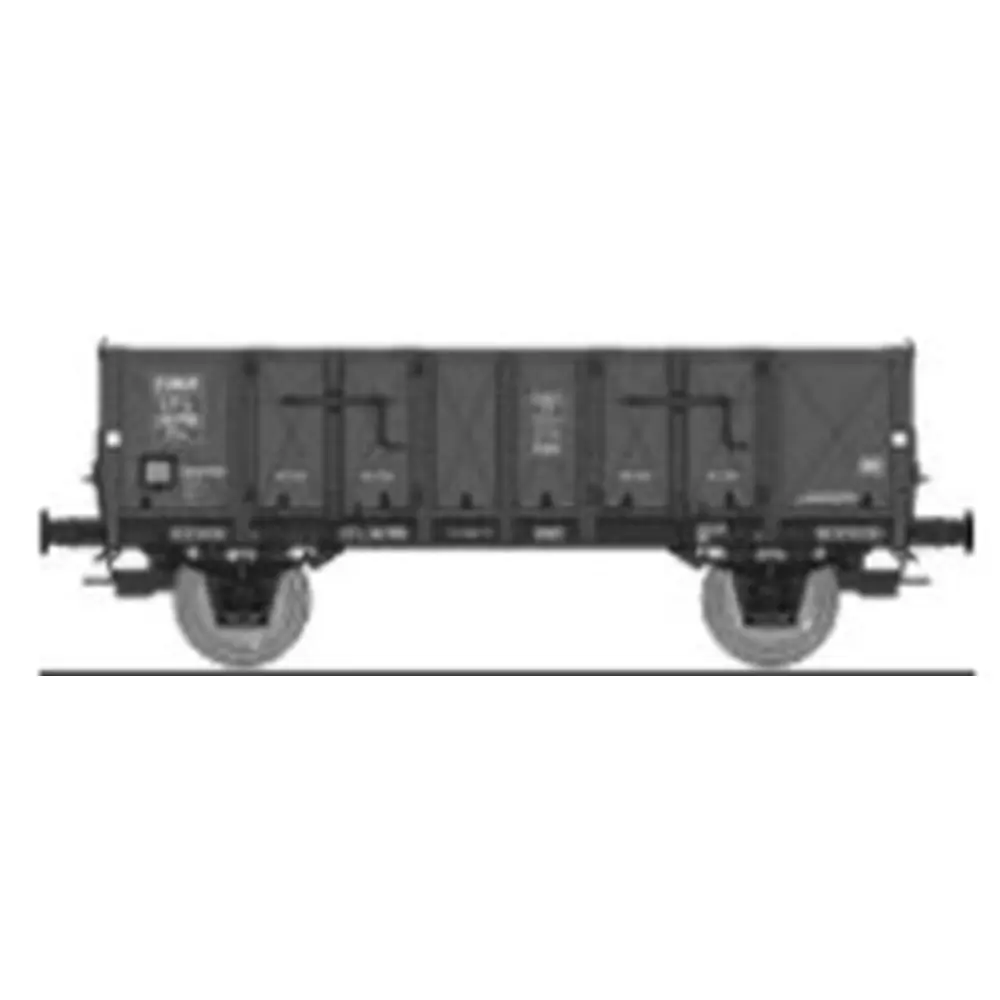 Wagon tombereau Ludwigshafen caisse métallique N°34 705 - Ree Modèles WB919 - HO 1/87 - CFL - Ep III - 2R