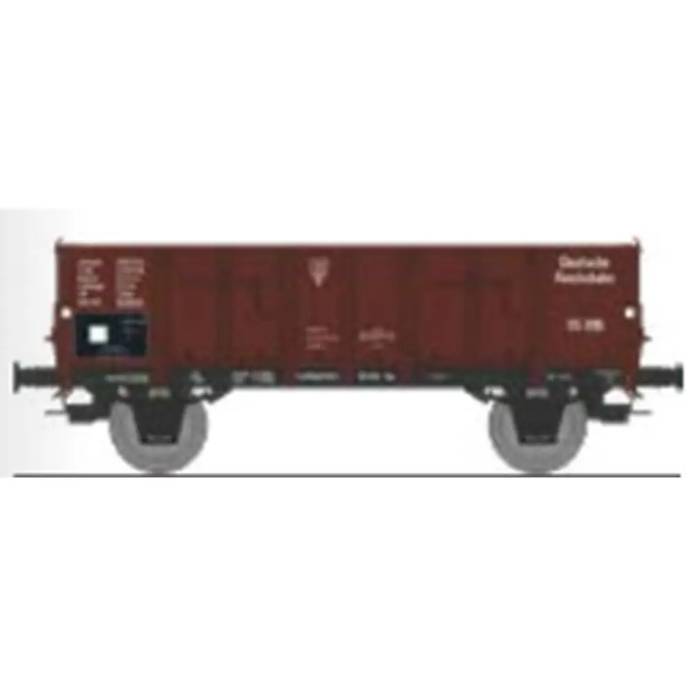 Wagon tombereau Ludwigshafen caisse métallique N°35 016 Om - Ree Modèles WB929 - HO 1/87 - DR - Ep III - 2R