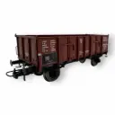Wagon tombereau Ludwigshafen caisse métallique N°35 016 Om - Ree Modèles WB929 - HO 1/87 - DR - Ep III - 2R