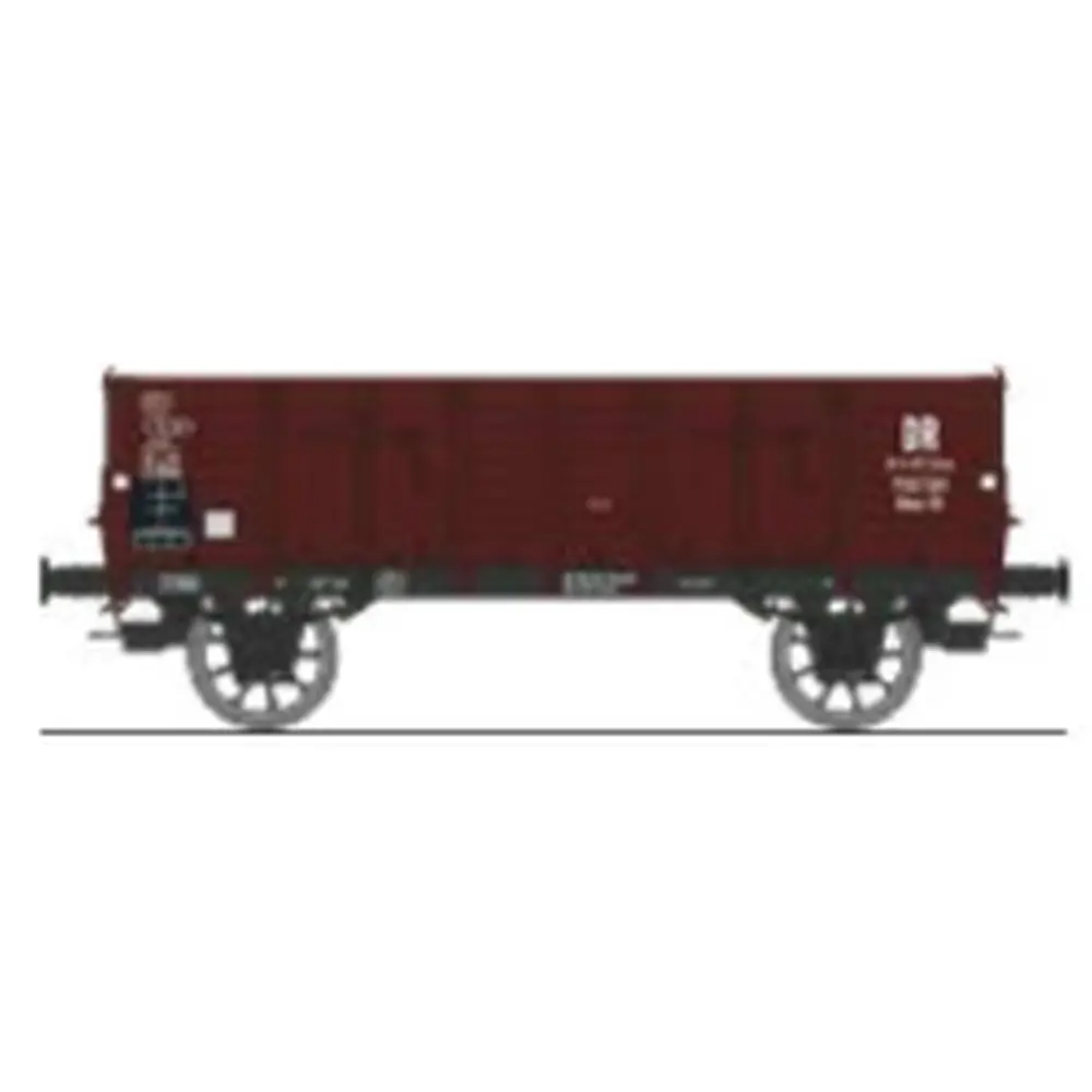 Wagon tombereau Ludwigshafen caisse bois N°700 581 Omu - Ree Modèles WB930 - HO 1/87 - DR - Ep III - 2R