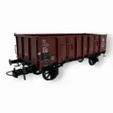 Wagon tombereau Ludwigshafen caisse bois N°700 581 Omu - Ree Modèles WB930 - HO 1/87 - DR - Ep III - 2R