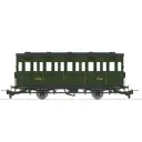 Voiture voyageurs « Cage à poule » N°CY 1801 - Ree Modèles VM043 - HOe/HOm 1/87 - CFD - Ep III - 2R