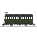 Voiture voyageurs « Cage à poule » N°ABCFY 1752 - Ree Modèles VM045 - HOe/HOm 1/87 - CFD - Ep III - 2R