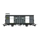 Wagon fourgon gris bleu, ferrures noires, N°2611 ( Train Touristique Vivarais – 4 portes ouvertes ) - Ree Modèles VM051 - HOe/HOm - CFV - 2R